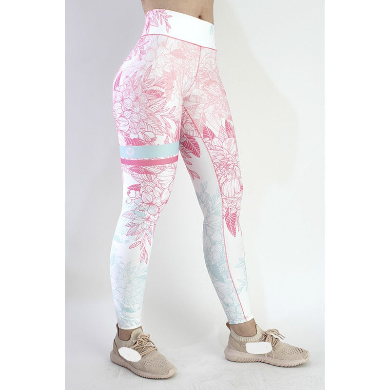 Colombian Lycra Sports Legging Gala Sport Elite Ruby