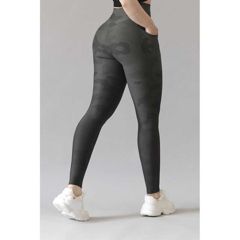 Legging Lycra Deportivo Colombiano Galasport Elite Petricor
