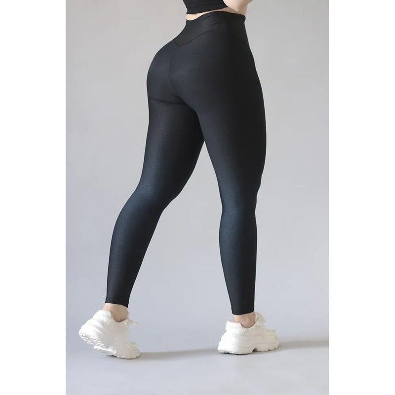 Legging Deportivo Lycra Colombiana Gala Sport Elite Fire Azul Oscuro Basica Ciom 5923 Hops Azul P G/xg