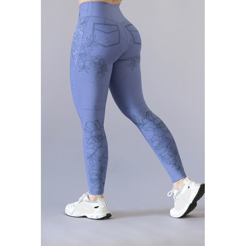 Colombian Lycra Sports Legging Gala Sport Elite Comic