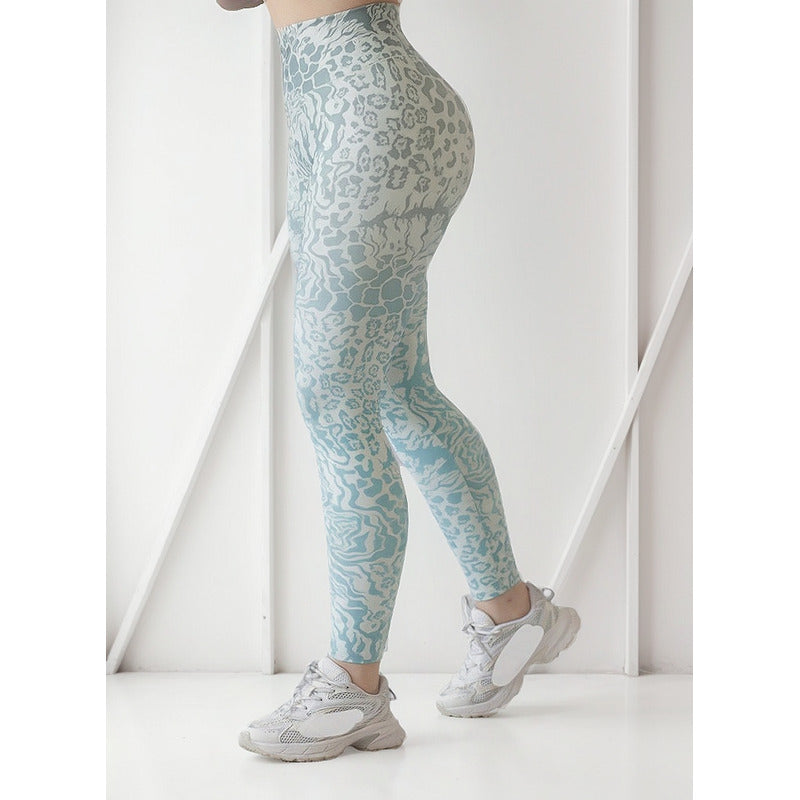 Legging Lycra Colombiana Galasport Elite Pushup Pocket Tinto