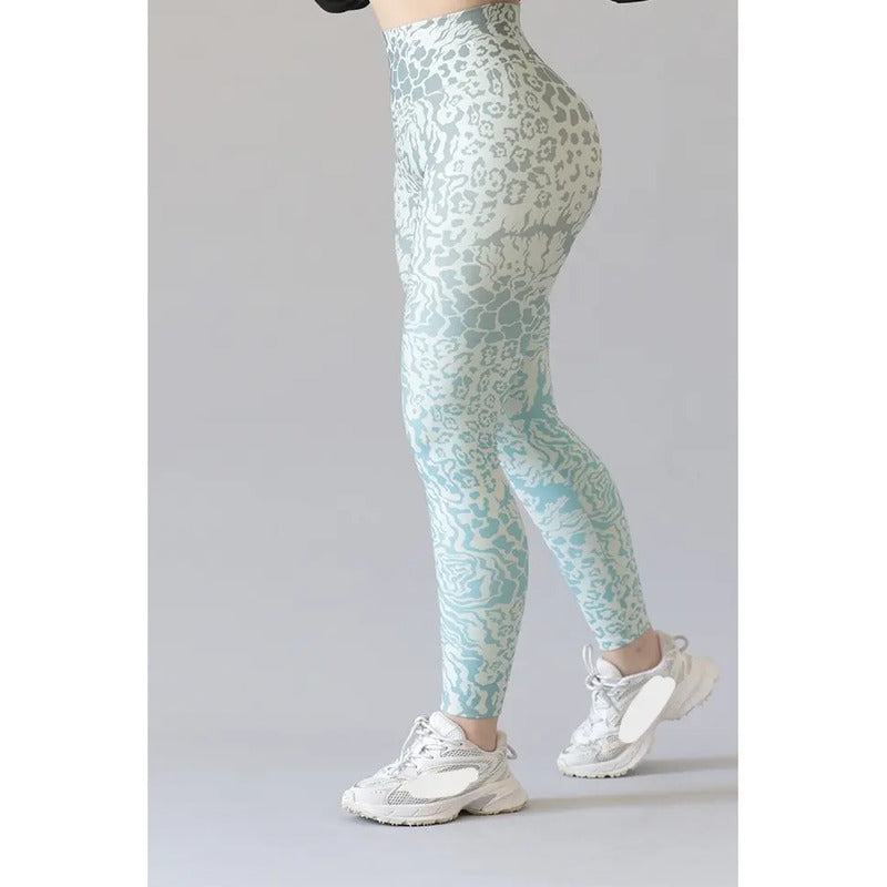 Legging Lycra Colombiana Galasport Elite Pushup Pocket Tinto