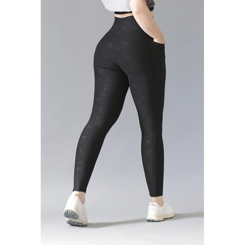 Legging Deportivo Lycra Colombiana Gala Sport Elite Snow