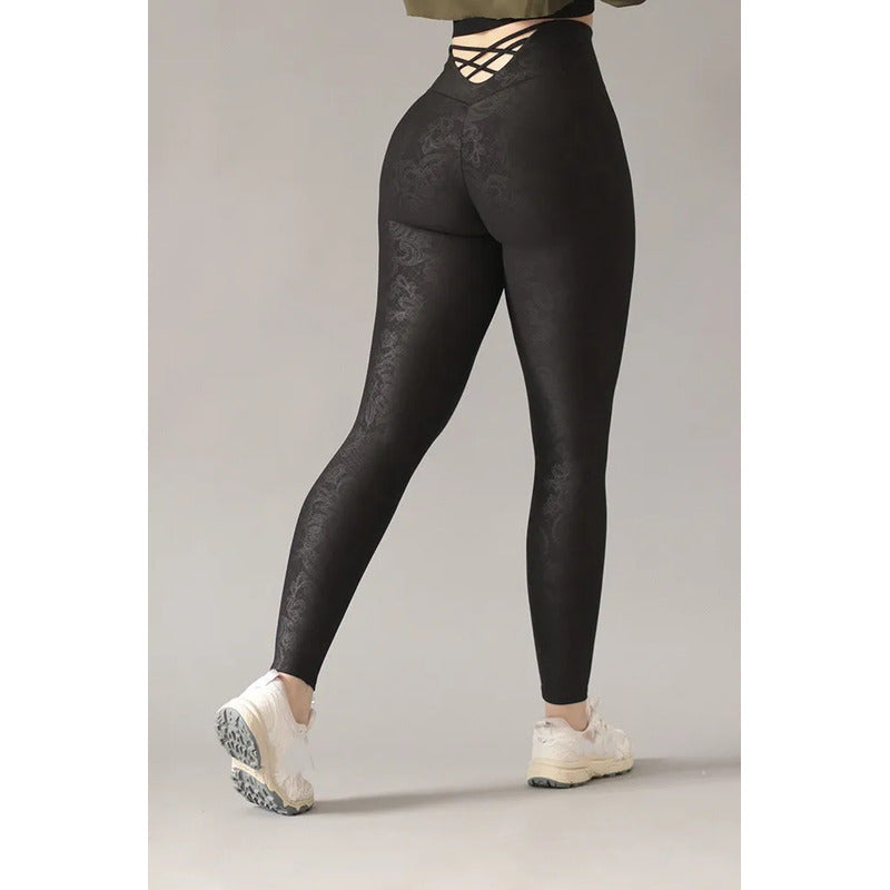 Legging Deportivo Lycra Colombiana Gala Sport Push Up Mango