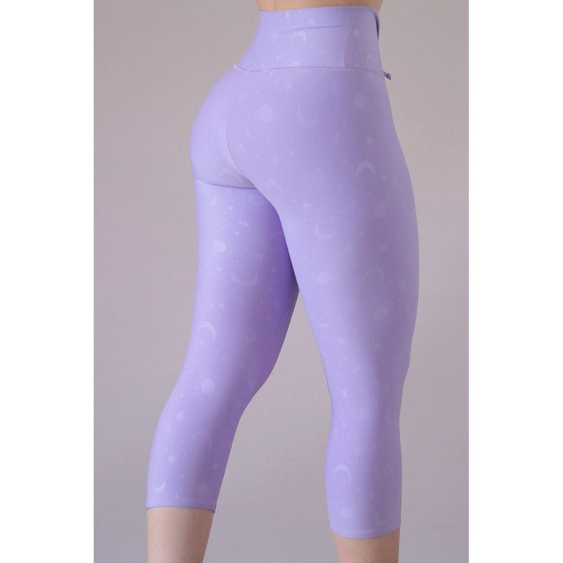 Colombian Lycra Sports Legging Gala Sport Elite Grape