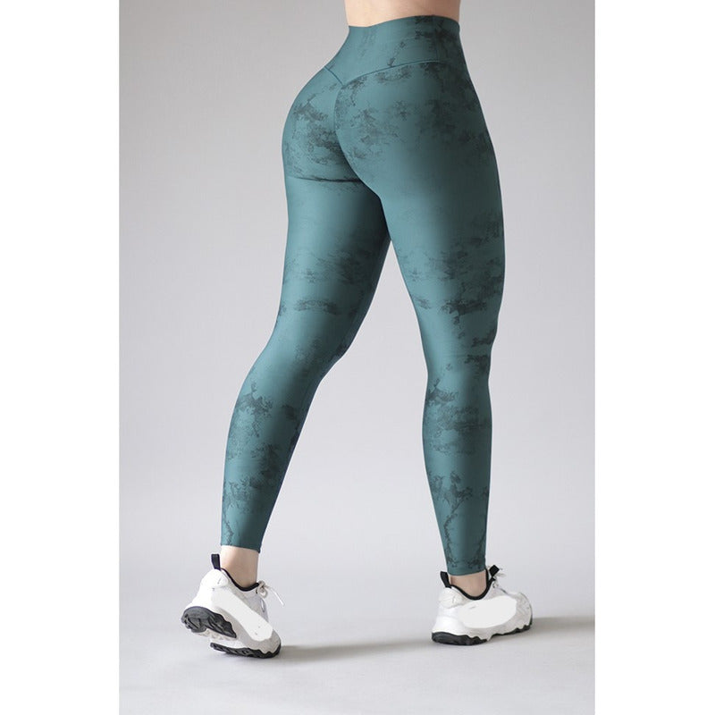 Legging Lycra Deportivo Colombiano Galasport Elite Jade