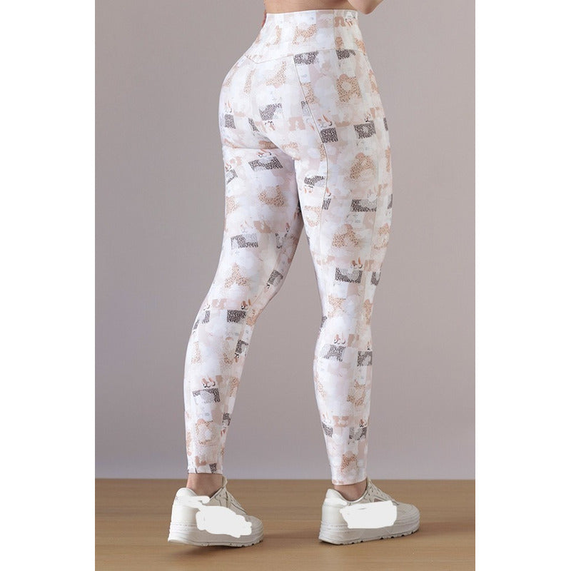 Legging Deportivo Lycra Colombiana Gala Sport Elite Rainbow