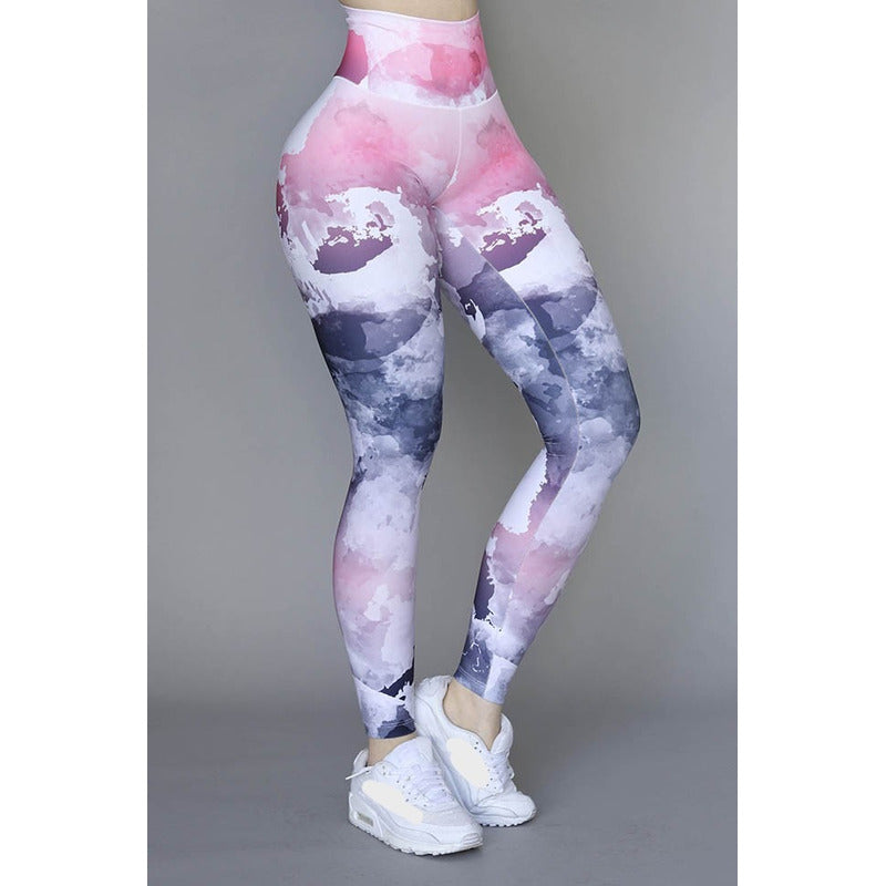 Legging Deportivo Lycra Colombiana Gala Sport Push Up Icniuh