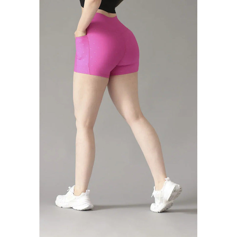 Short Deportivo Lycra Colombiana Gala Sport Elite Skull