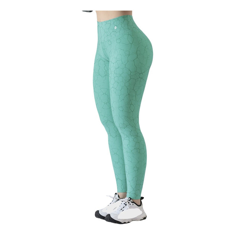 Colombian Lycra Sports Legging Gala Sport Push Up Brown