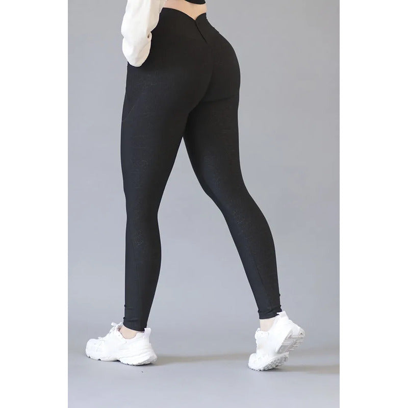 Legging Deportivo Lycra Colombiana Gala Sport Push Up Nader