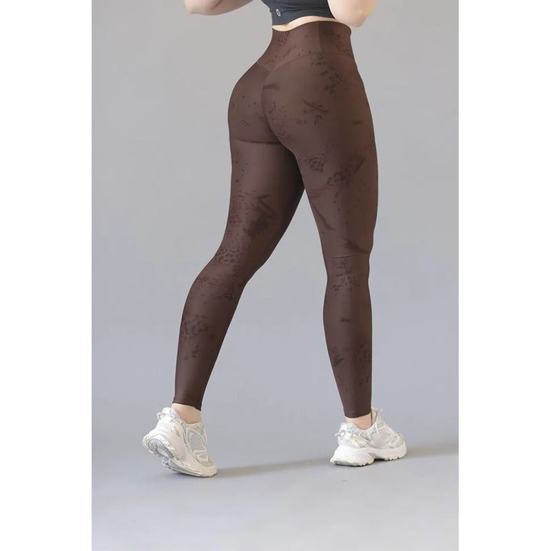 Legging Lycra Colombiana Galasport Elite Pushup Pocket Verde
