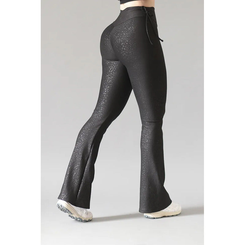 Legging Deportivo Lycra Colombiana Gala Sport Elite Grey Negro Push Up Prp Acm Manf Negra Ch/m