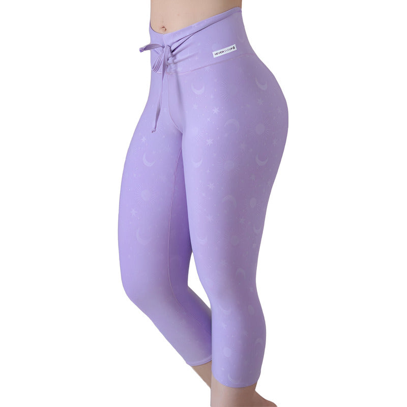 Colombian Lycra Sports Legging Gala Sport Elite Grape
