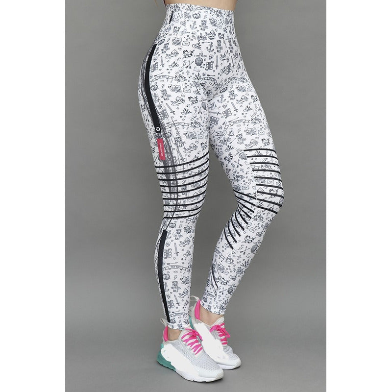 Colombian Lycra Sports Legging Gala Sport Elite Gio