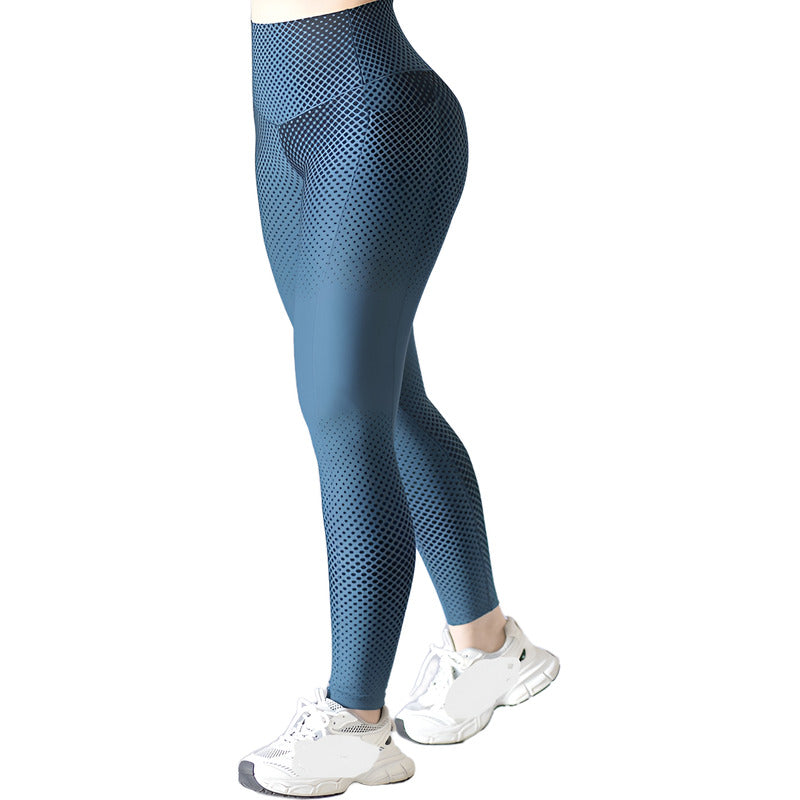 Colombian Lycra Sports Legging Gala Sport Elite Sky