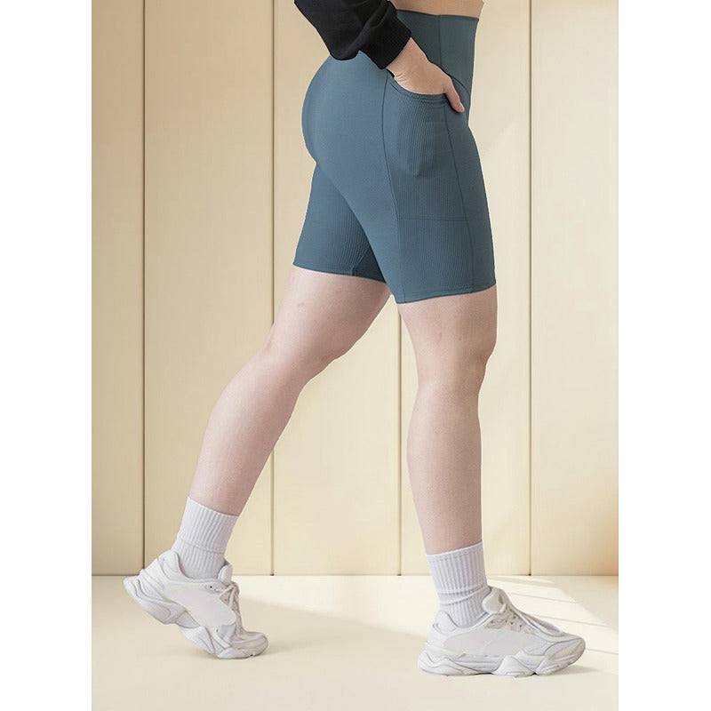 Short Deportivo Lycra Colombiana Gala Sport Pocket Mora