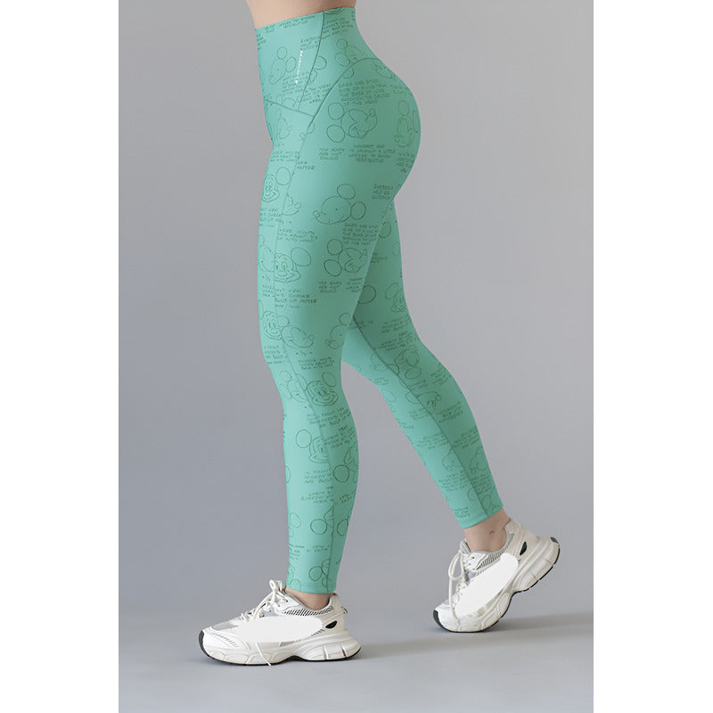 Colombian Lycra Sports Legging Gala Sport Elite Rock