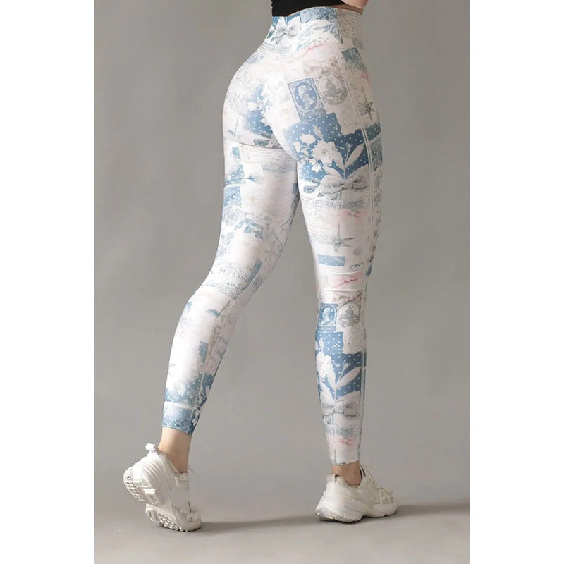 Legging Deportivo Lycra Colombiana Gala Sport Push Up Azcatl