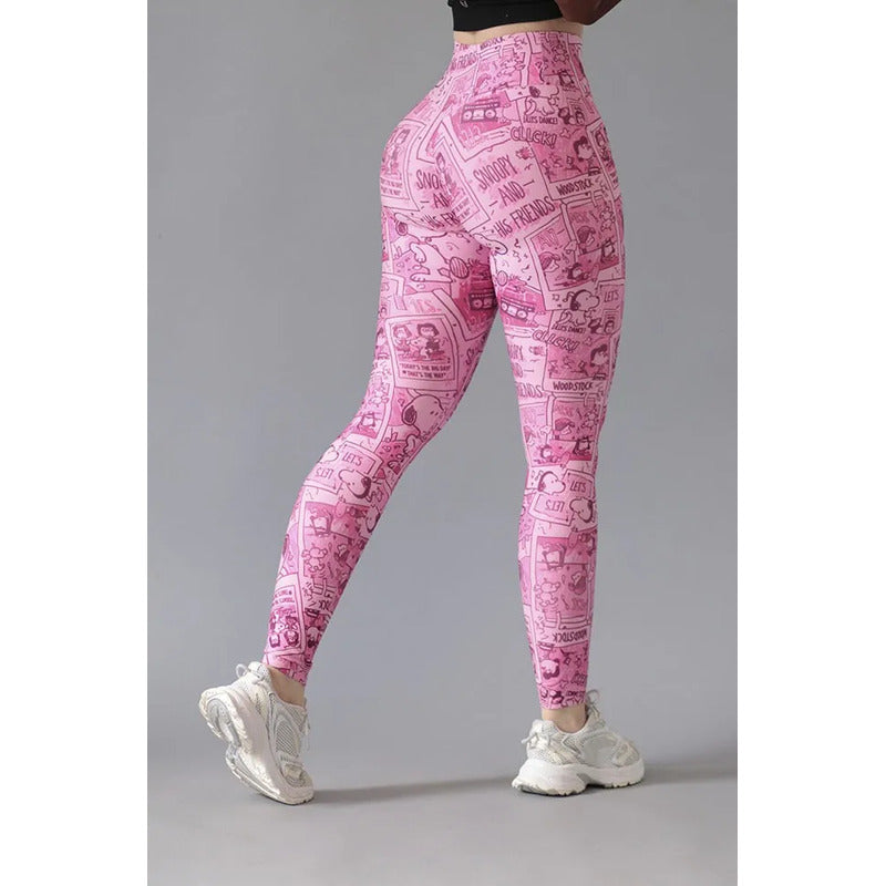 Legging Deportivo Lycra Colombiana Gala Sport Elite Cherry