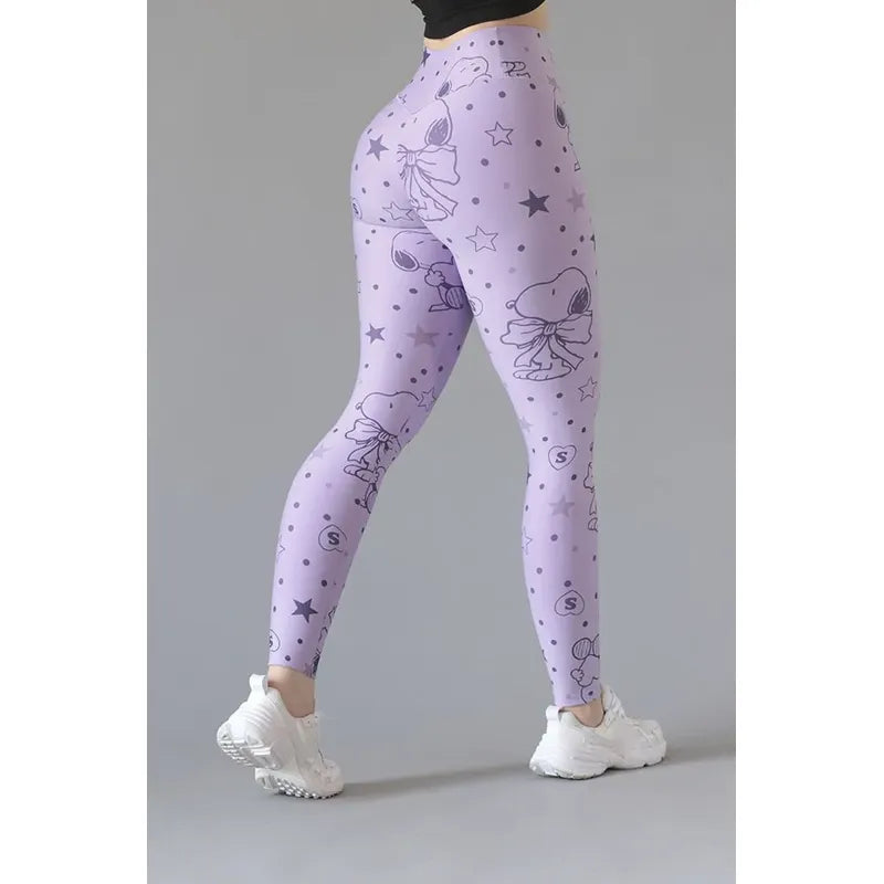 Legging Deportivo Lycra Colombiana Gala Sport E 483 Snoopy Ch/m