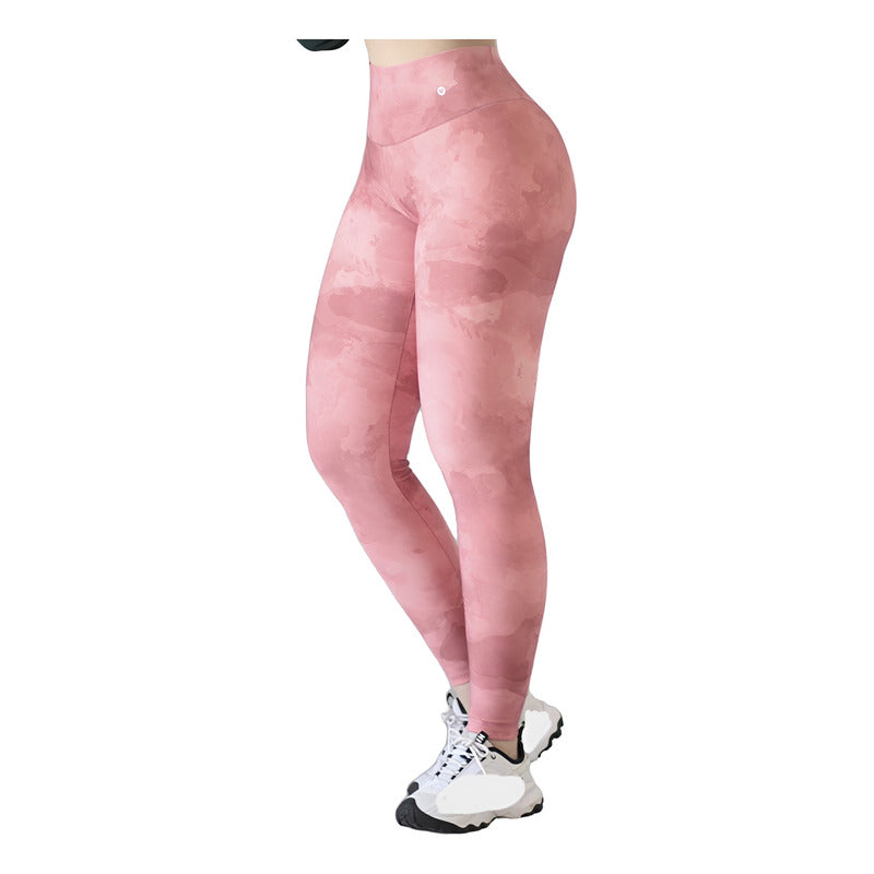Legging Lycra Colombiana Galasport Elite Push Up Pocket Foil