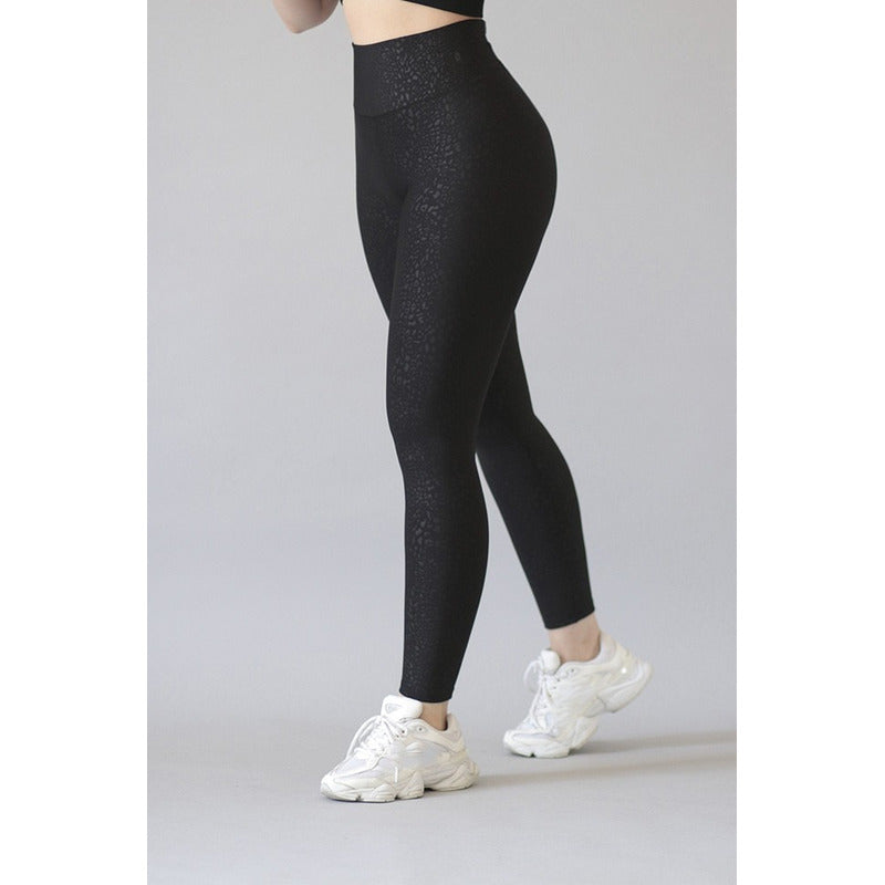 Legging Lycra Colombiana Gala Sport Push Up Pocket Red