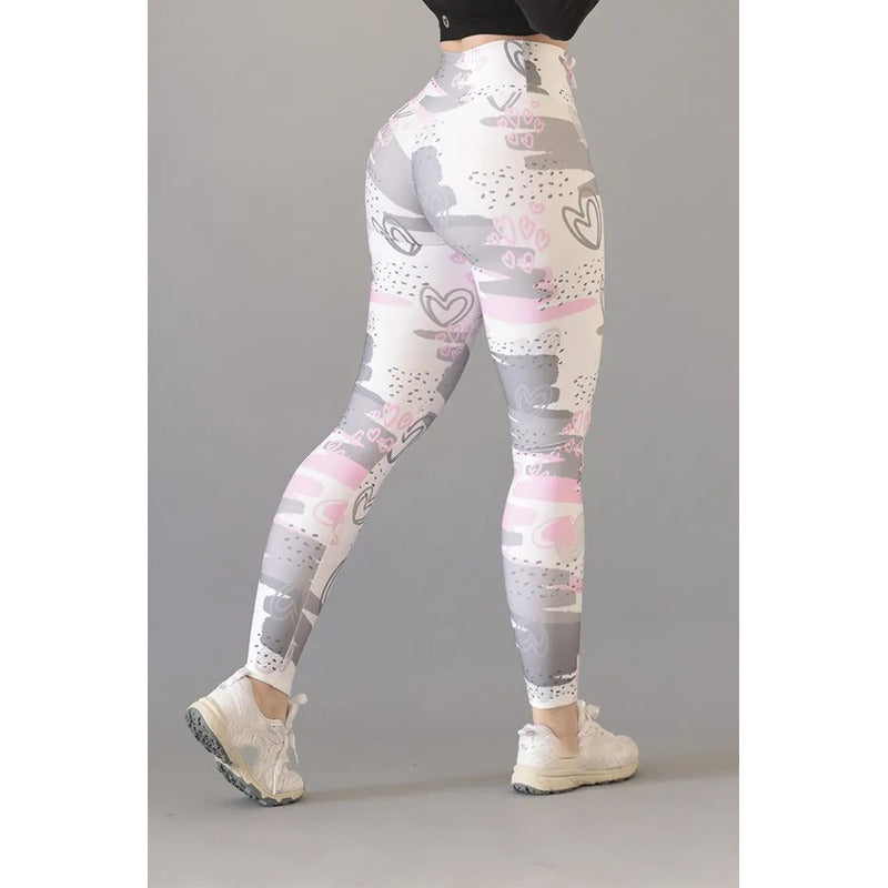 Legging Deportivo Lycra Colombiana Gala Sport Elite Lead Ch/m