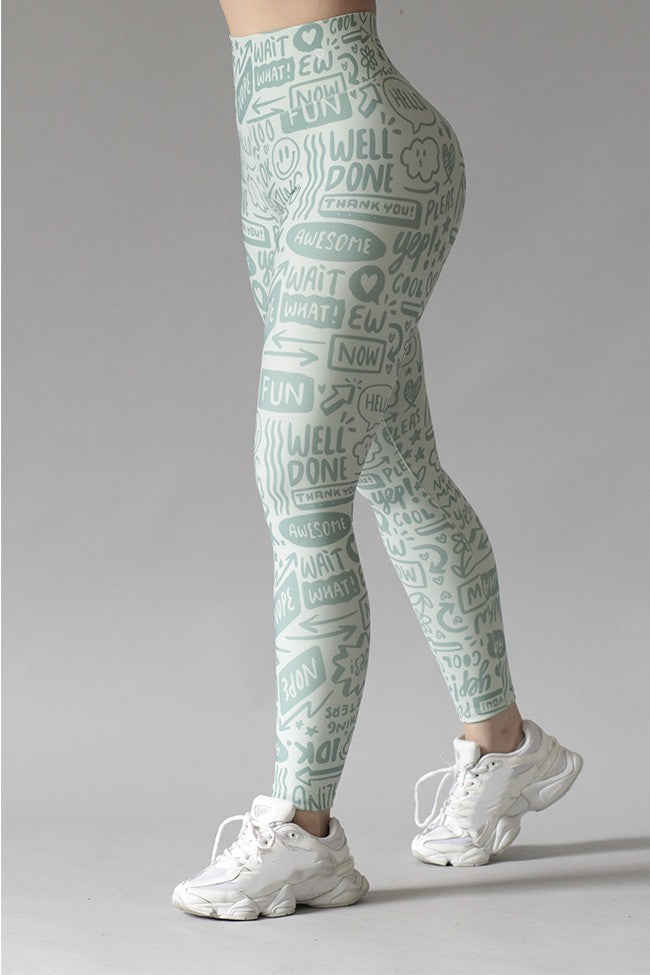 Legging Deportivo Lycra Colombiana Gala Sport Push Up Nuez