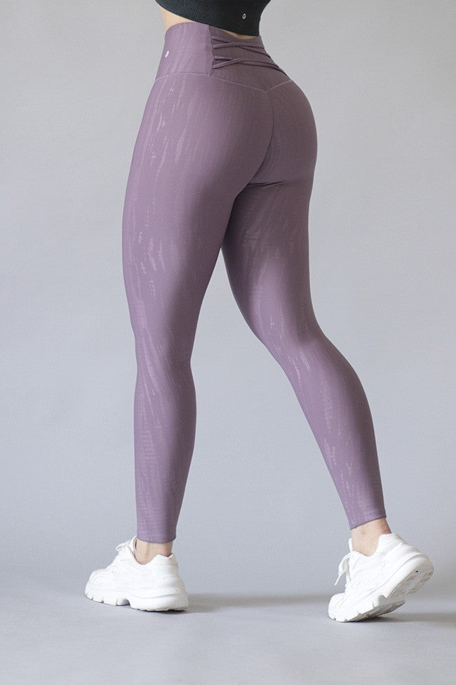 Legging Lycra Colombiana Galasport Elite Pushup Pocket Verde