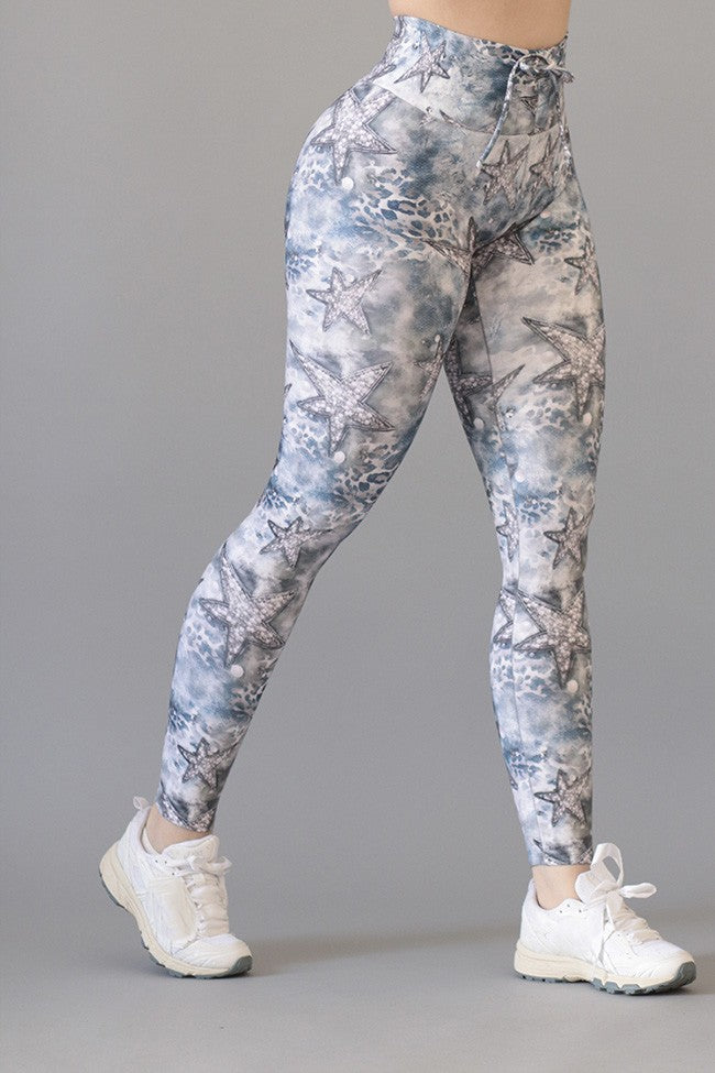 Legging Deportivo Lycra Colombiana Gala Sport Elite Noil Ch/m