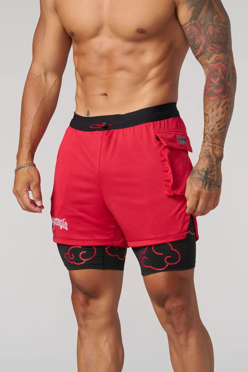 1094 - Naruto Compression Shorts Youngla