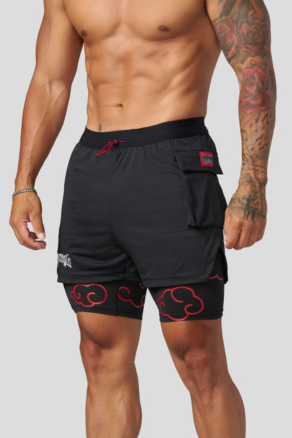 1094 - Naruto Compression Shorts Youngla