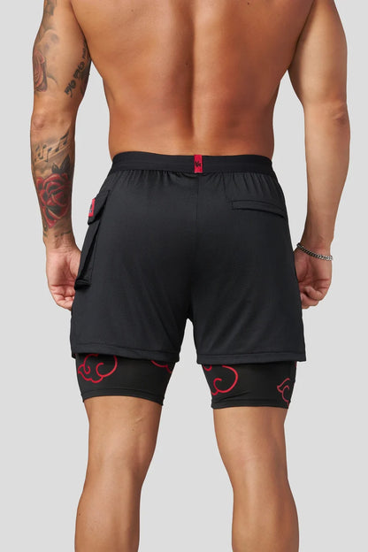 1094 - Naruto Compression Shorts Youngla