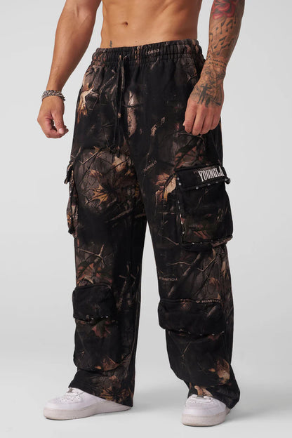 2033 - Heritage Camo Cargo Sweats Youngla