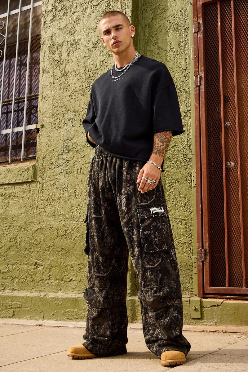 2033 - Heritage Camo Cargo Sweats Youngla