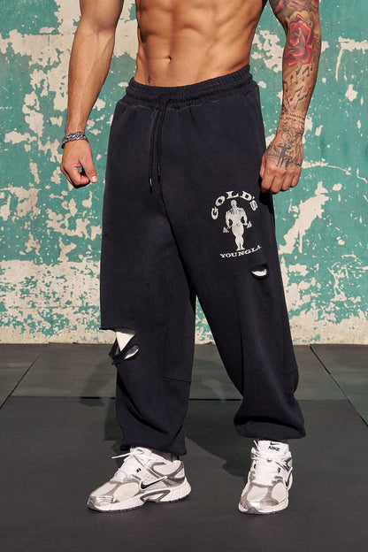 2054 - Gold's Iron Legacy Layered Joggers Youngla