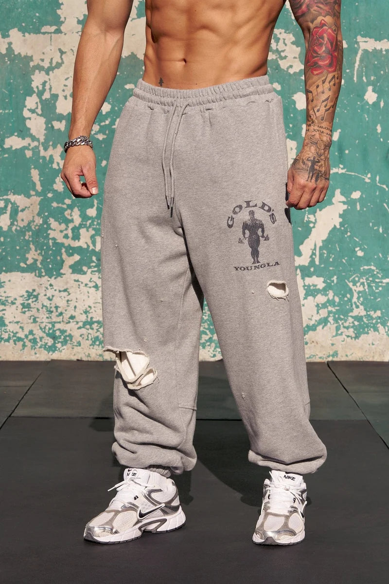 2054 - Gold's Iron Legacy Layered Joggers Youngla