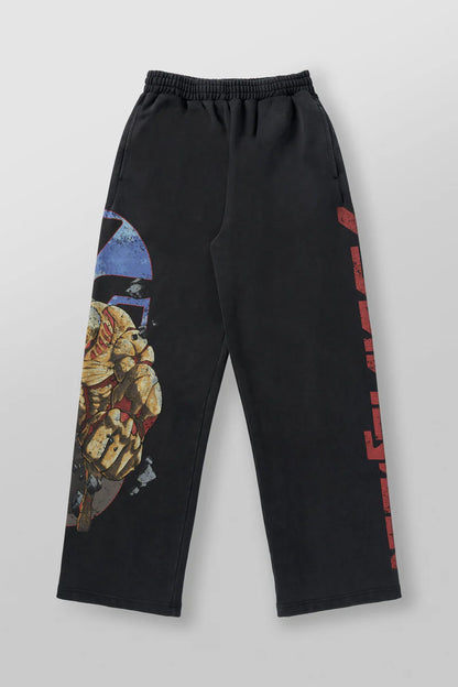 2128 - AOT© x YLA Baggy Joggers Youngla