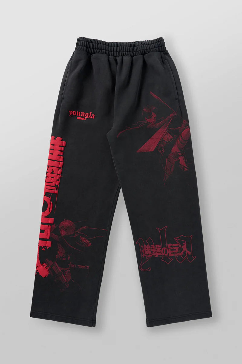AOT x YA Baggy Joggers Youngla