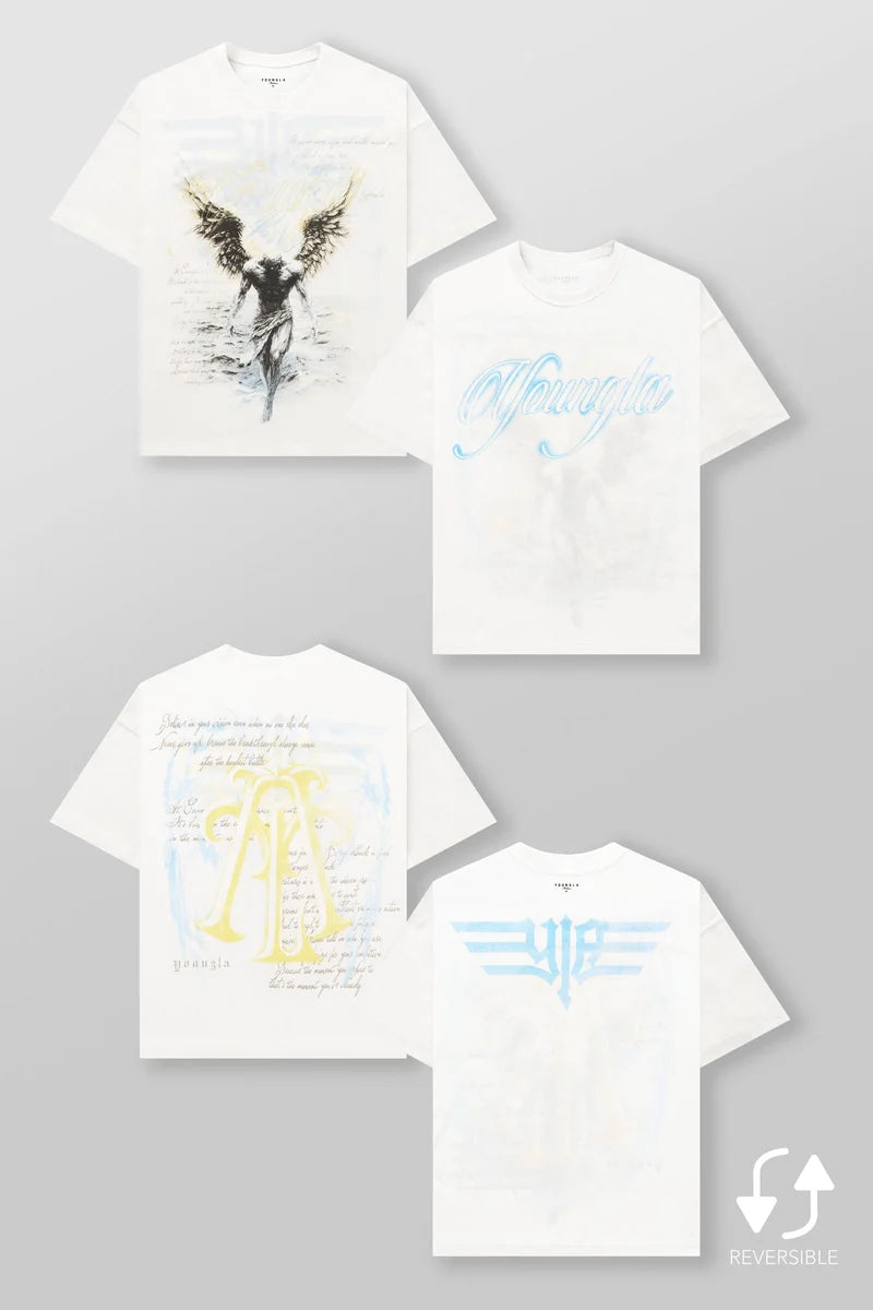 4164 - Reversible Two-Way Tees Youngla