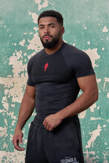 4286 - Gold's Iron Legacy Compression Tees Youngla