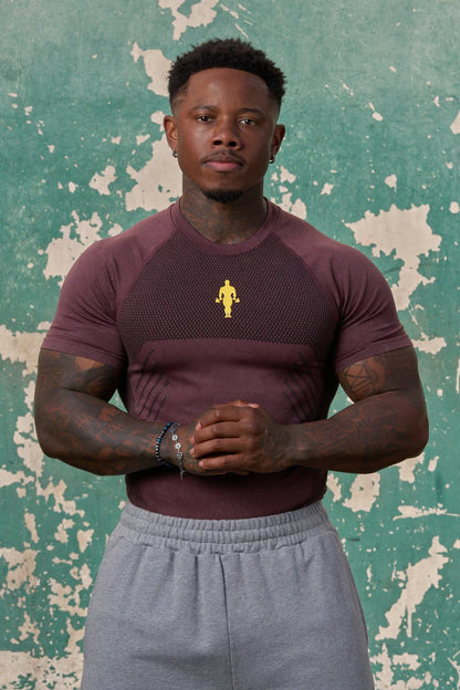 4286 - Gold's Iron Legacy Compression Tees Youngla