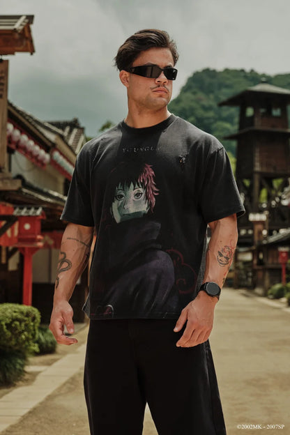 4318 - Naruto Distressed Tees Youngla