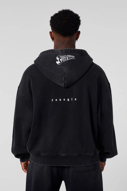 5011 - Superman Drip Zip-Ups Youngla