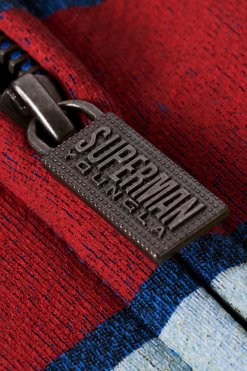 5011 - Superman Drip Zip-Ups Youngla