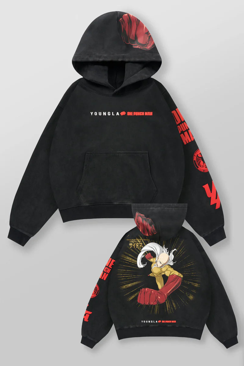 5053 - One Punch Man Hoodies Youngla