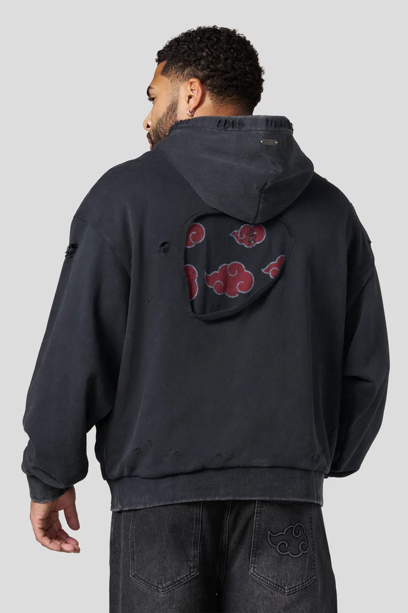 5073 - Naruto Peek Through Hoodies Youngla