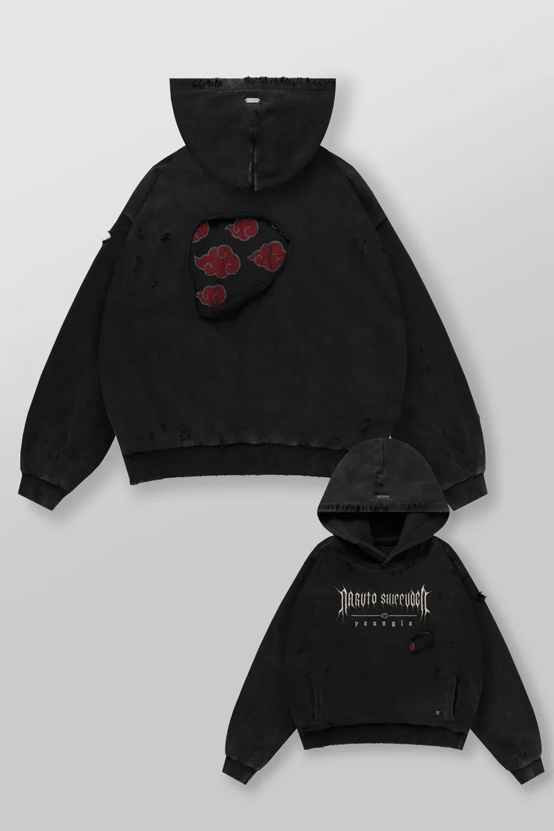 5073 - Naruto Peek Through Hoodies Youngla