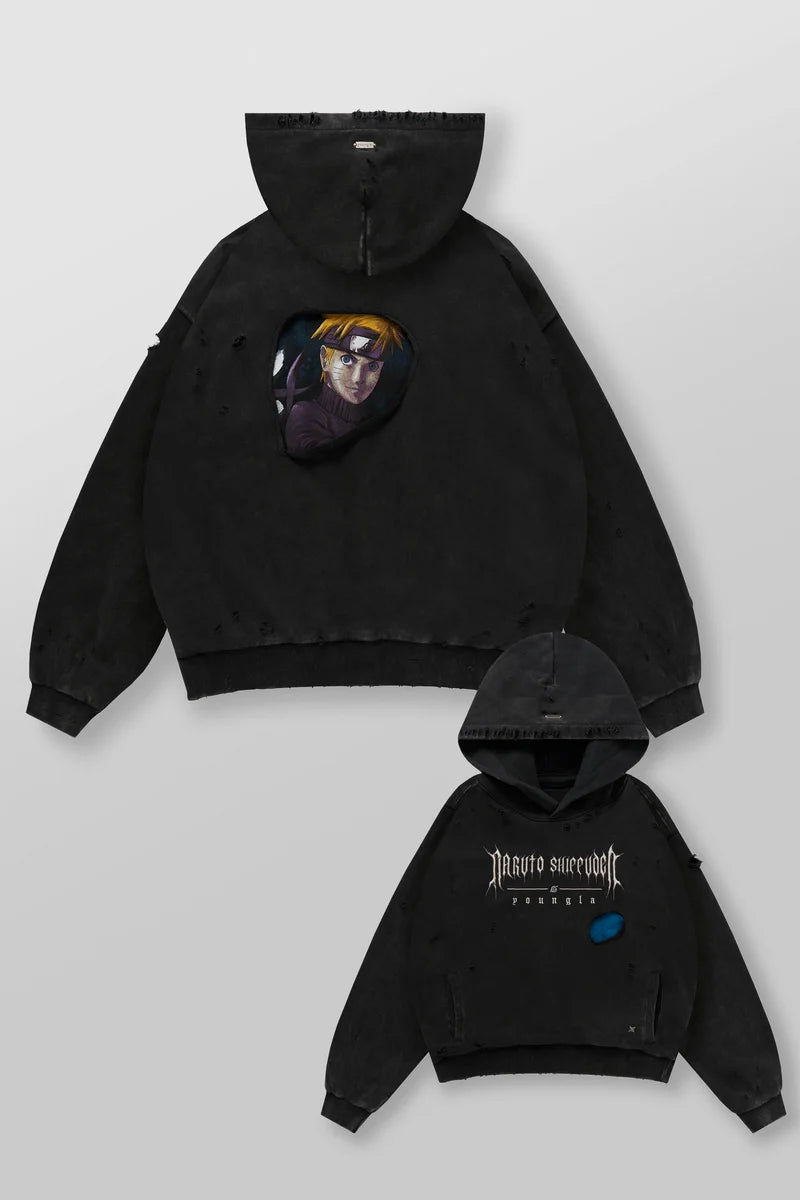 5073 - Naruto Peek Through Hoodies Youngla